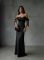 Атласний корсет жіночий, чорний, 46-48 (M-L) (арт.589MB)