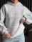 Худі жіноче Oversize, сірий, one size, трьохнитка на флісі (не кошлатиться), арт. 022GB